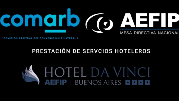 Convenio de Prestación de Servicios Hoteleros AEFIP – COMARB