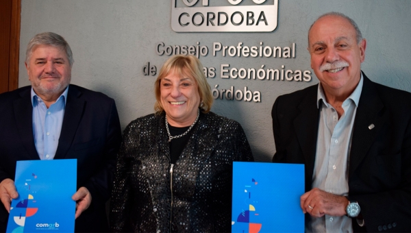 Firma de Convenio Marco de Cooperación Recíproca entre la Comisión Arbitral y el Consejo Profesional de Ciencias Económicas de Córdoba