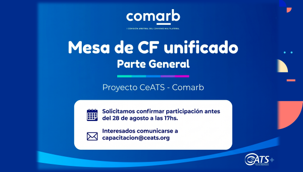 Mesa de Código Fiscal Unificado – Parte General